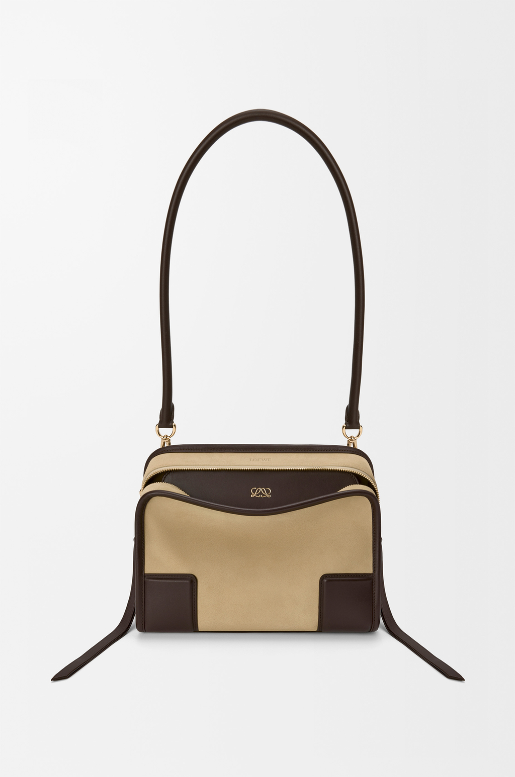 Loewe Small Amazona 180 bag in suede