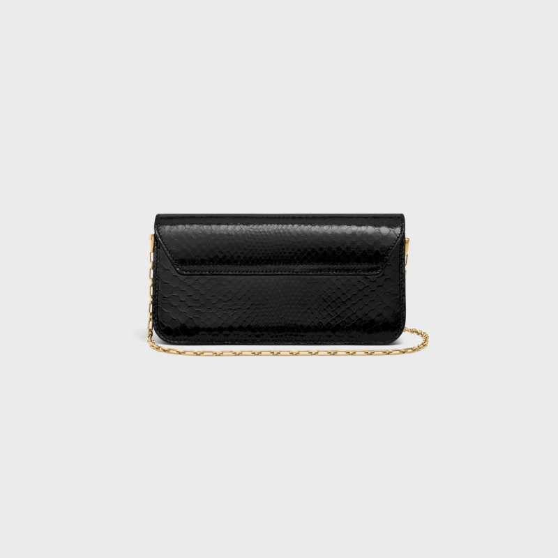 CELINE TRIOMPHE SMALL CHAIN HANDBAG